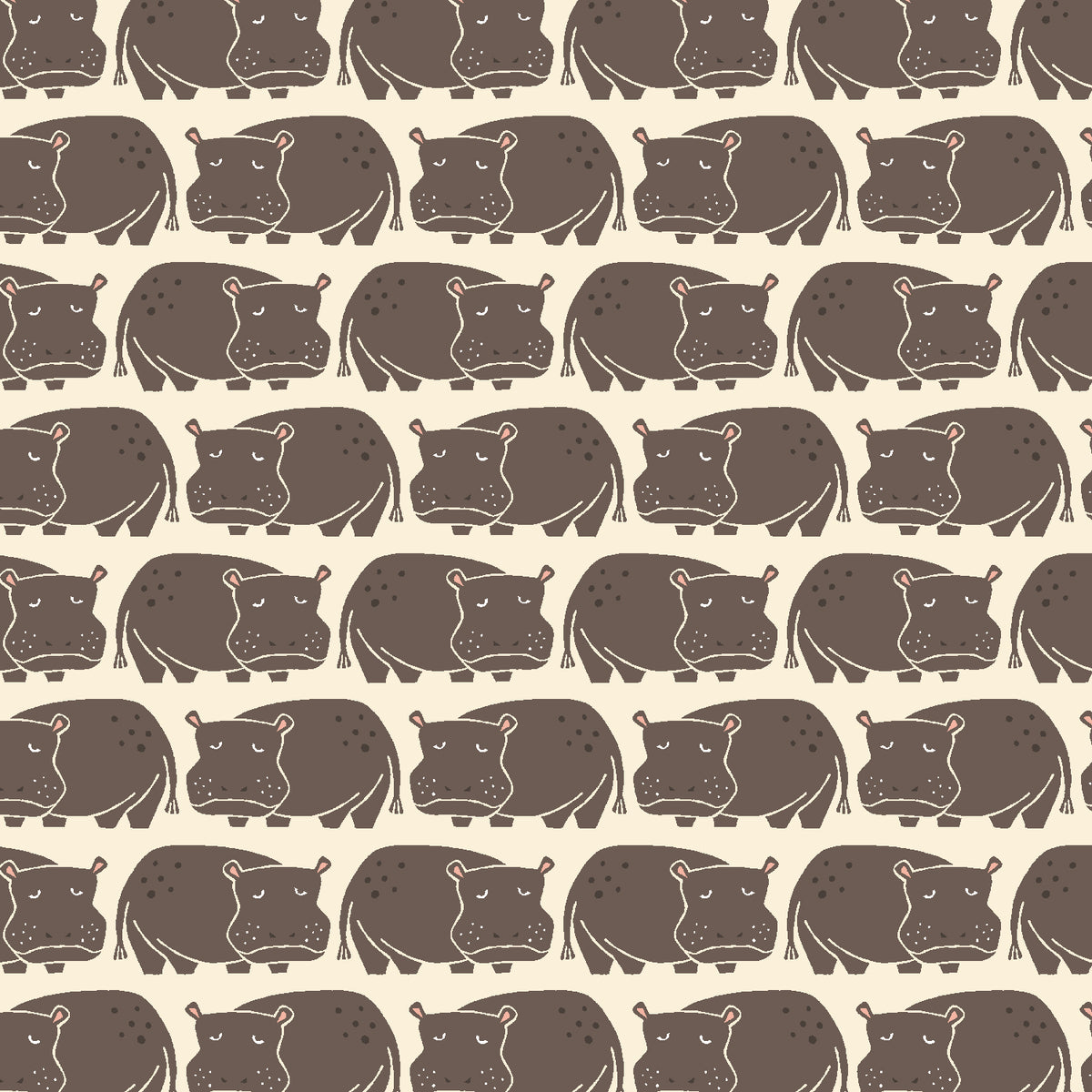 Cotton + Steel-Weary Hippo Willow-fabric-gather here online