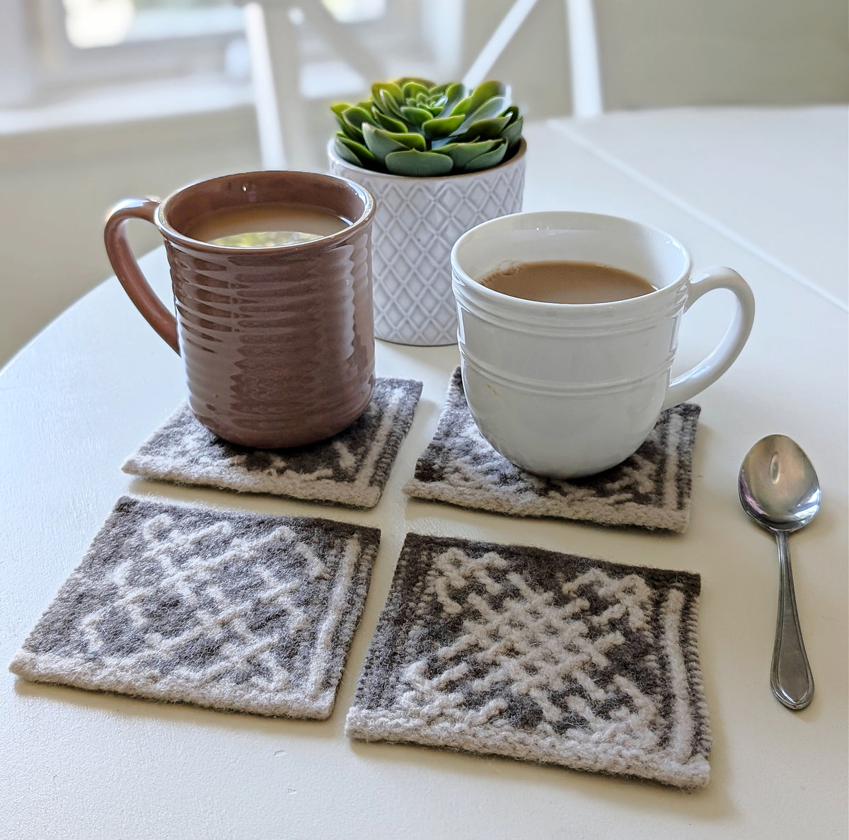 gather here classes-Felted Coasters - 2 sessions-class-gather here online