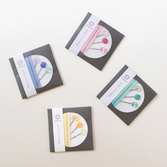 Cohana-Ohajiki Sewing Pins-sewing notion-gather here online