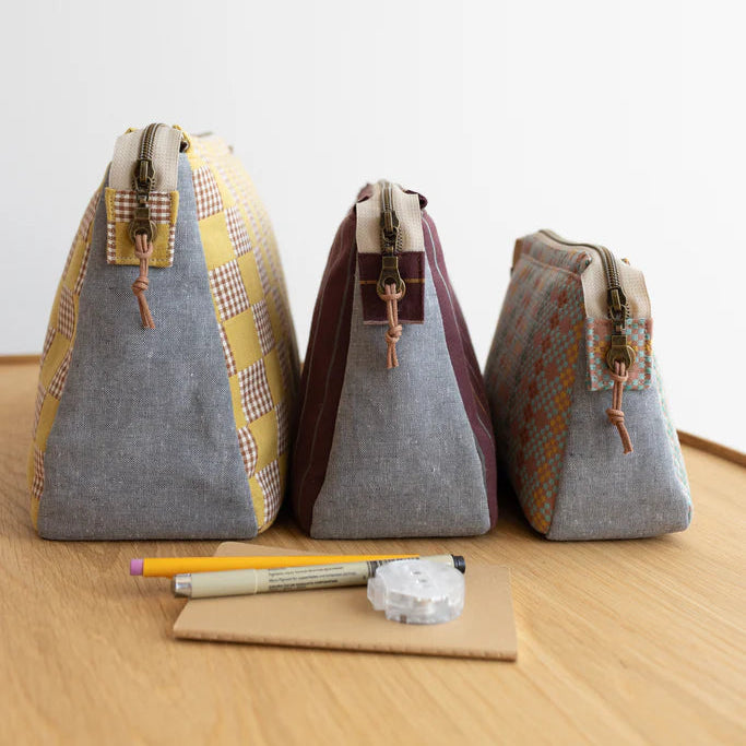 Noodlehead-Plover Pouch Pattern-sewing pattern-gather here online