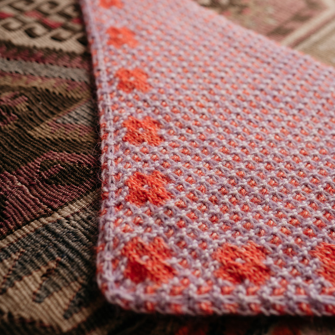 gather here classes-Knitting - Pressed Flowers Kerchief-class-gather here online