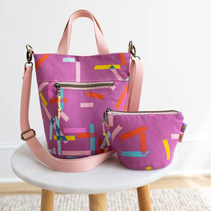 Noodlehead-Quarry Tote Pattern-sewing pattern-gather here online