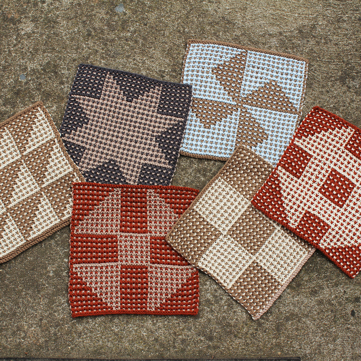 gather here classes-Knit Quilt Blocks-class-gather here online
