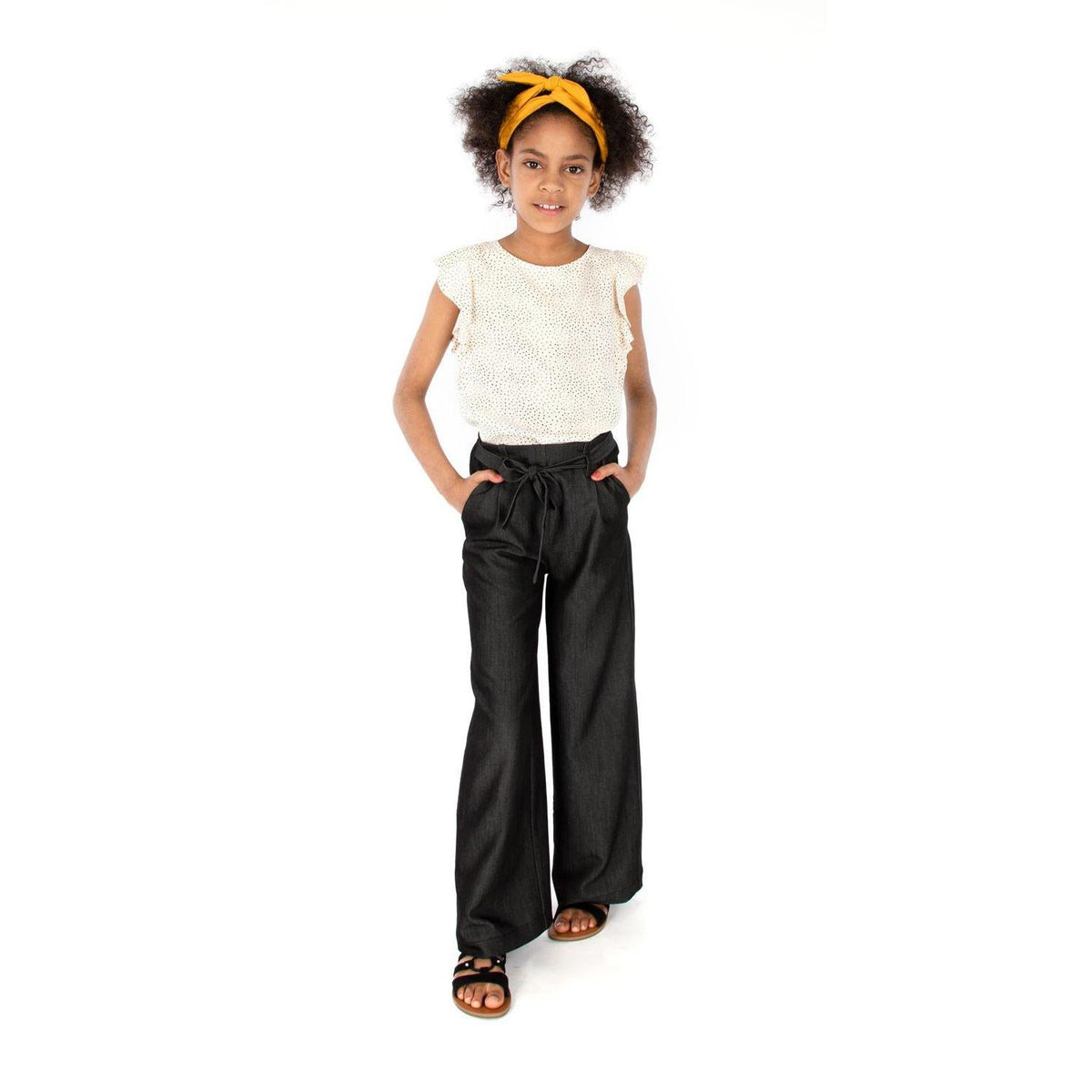 Jalie 3908 Wide-leg pants (view B) / 3888 Blouse