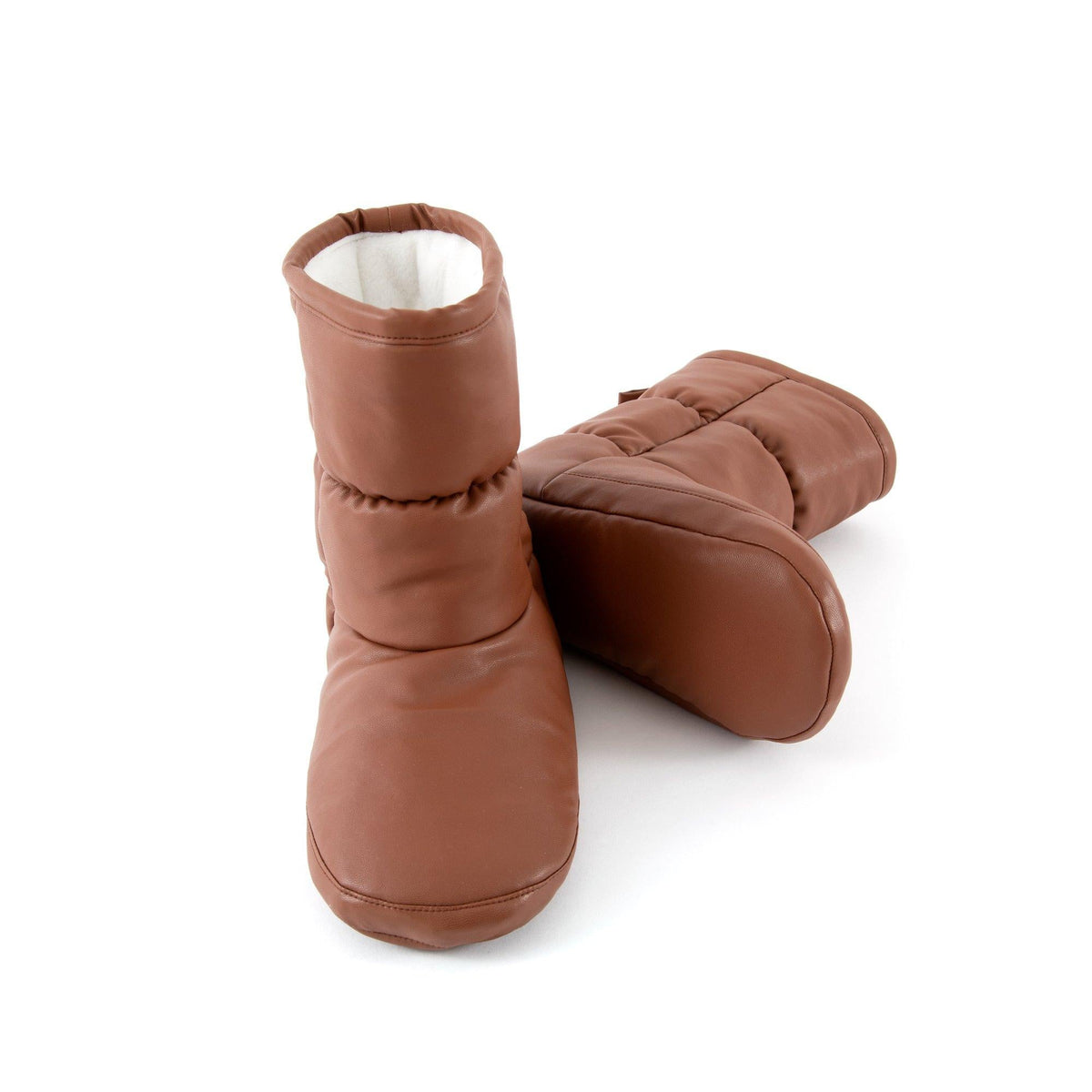 4025 // NORDIK Quilted booties and slippers with travel bag - Jalie