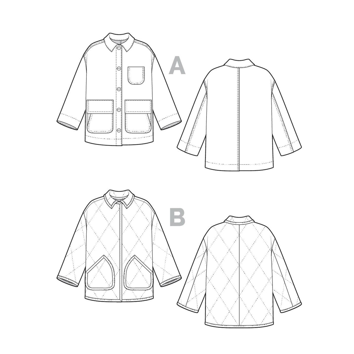Fowler Barn Coat + Quilted Jacket