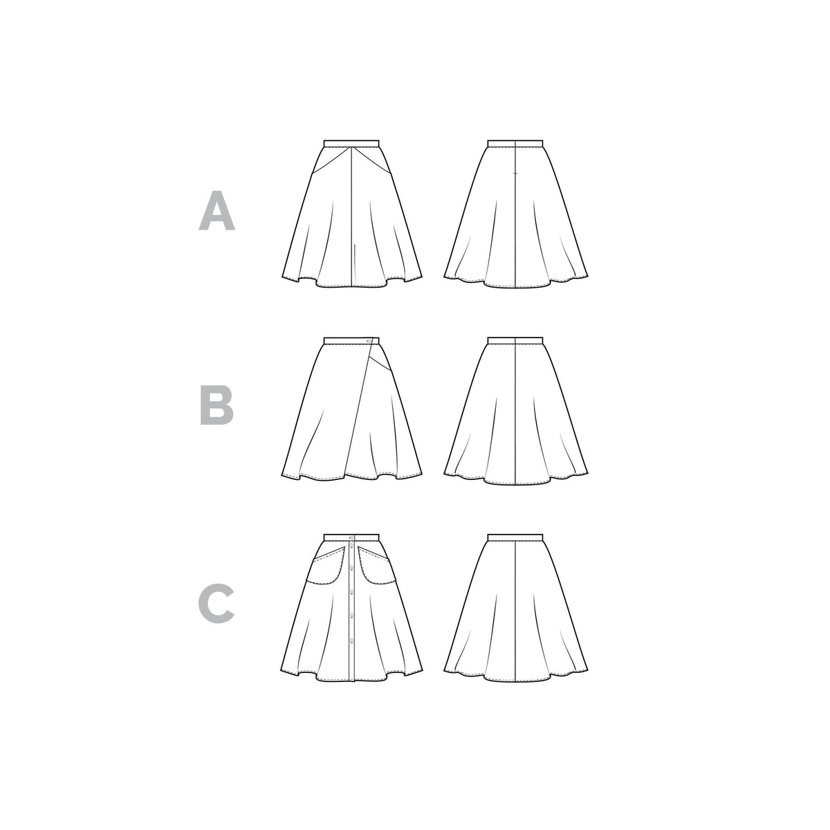 Fiore Skirt Pattern