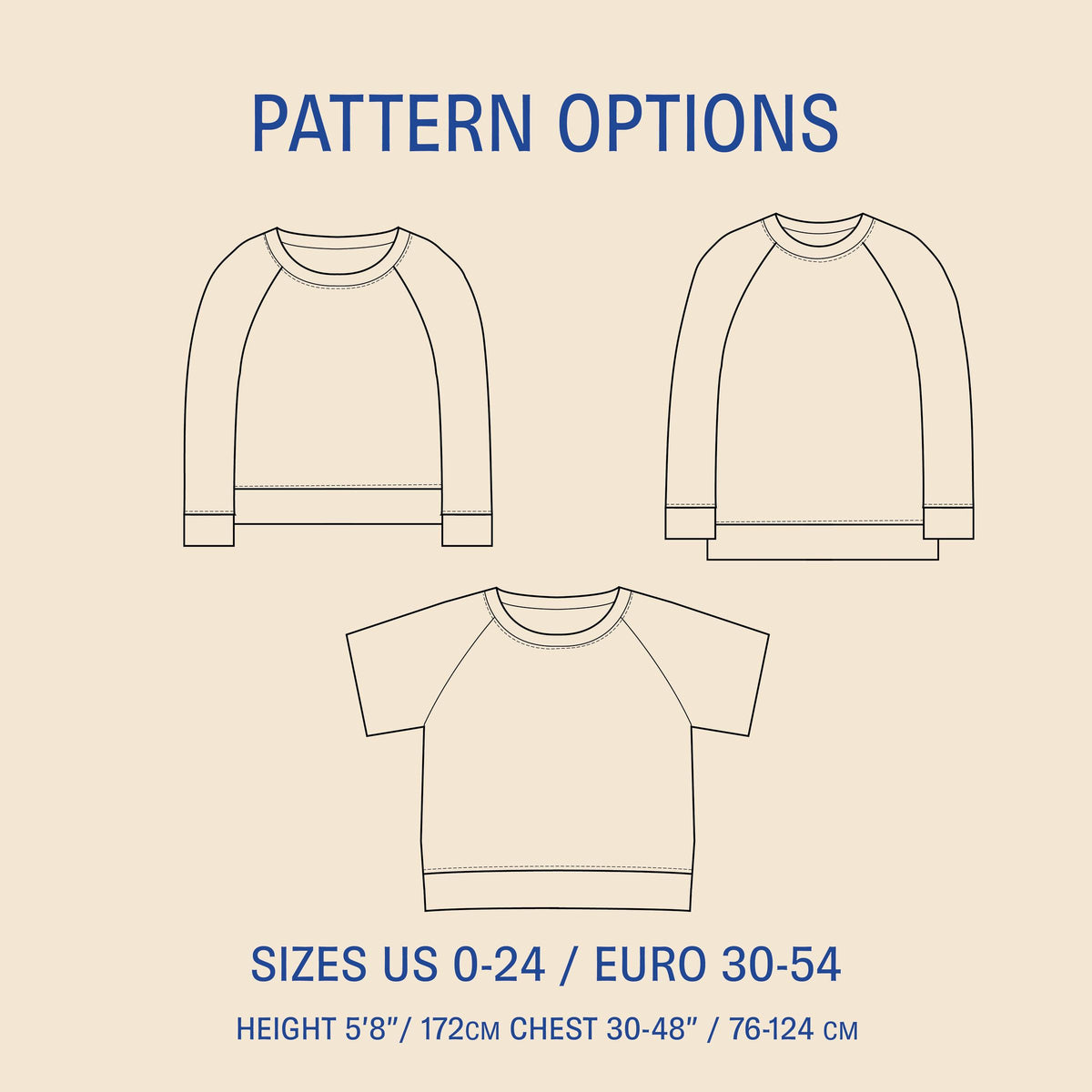 WBM Boxy raglan sweater 