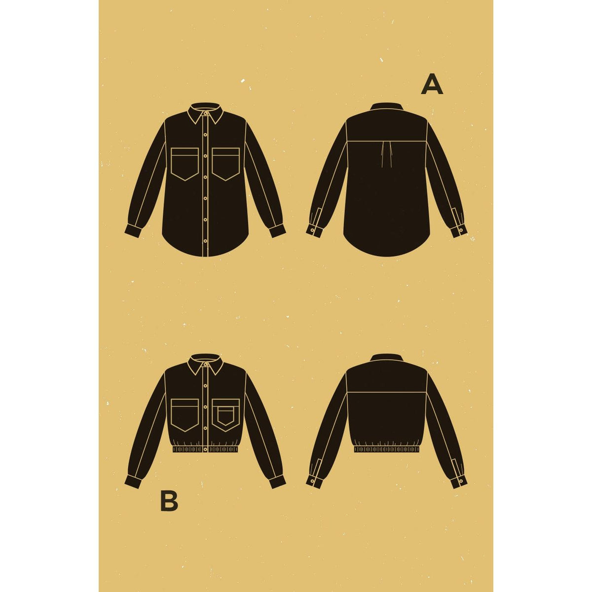 Fougère Overshirt + Jacket Pattern