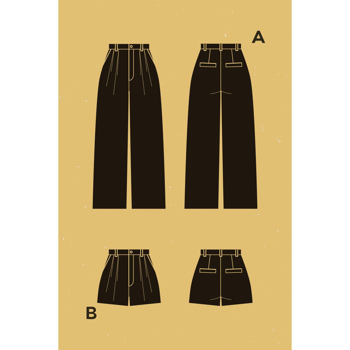 Genêt Pants + Shorts Pattern