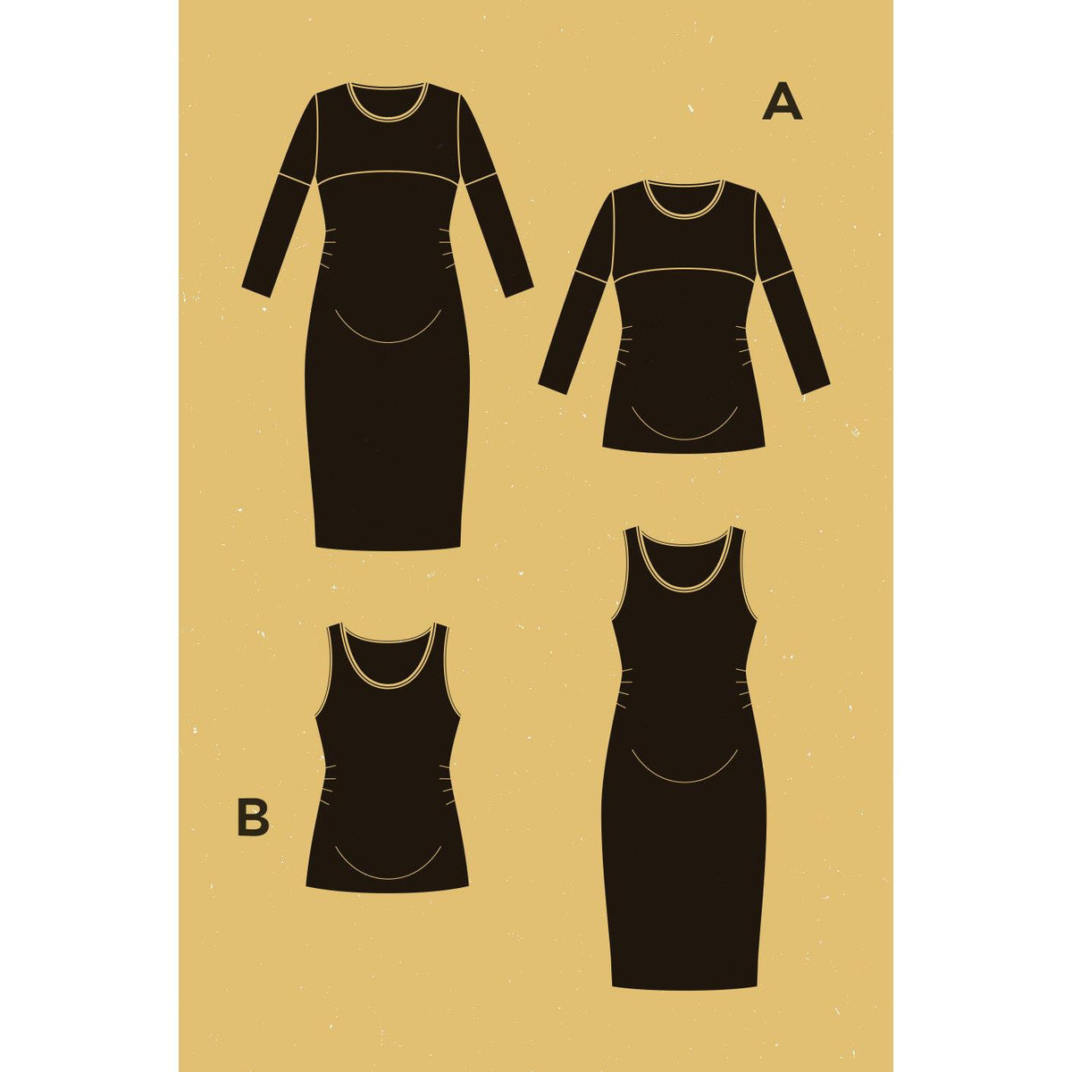 Givre Maternity Dress + T-shirt Pattern