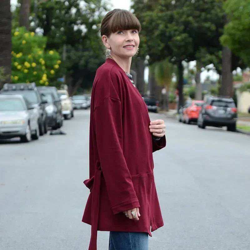 Komi Wrap Jacket Sewing Pattern Wardrobe By Me