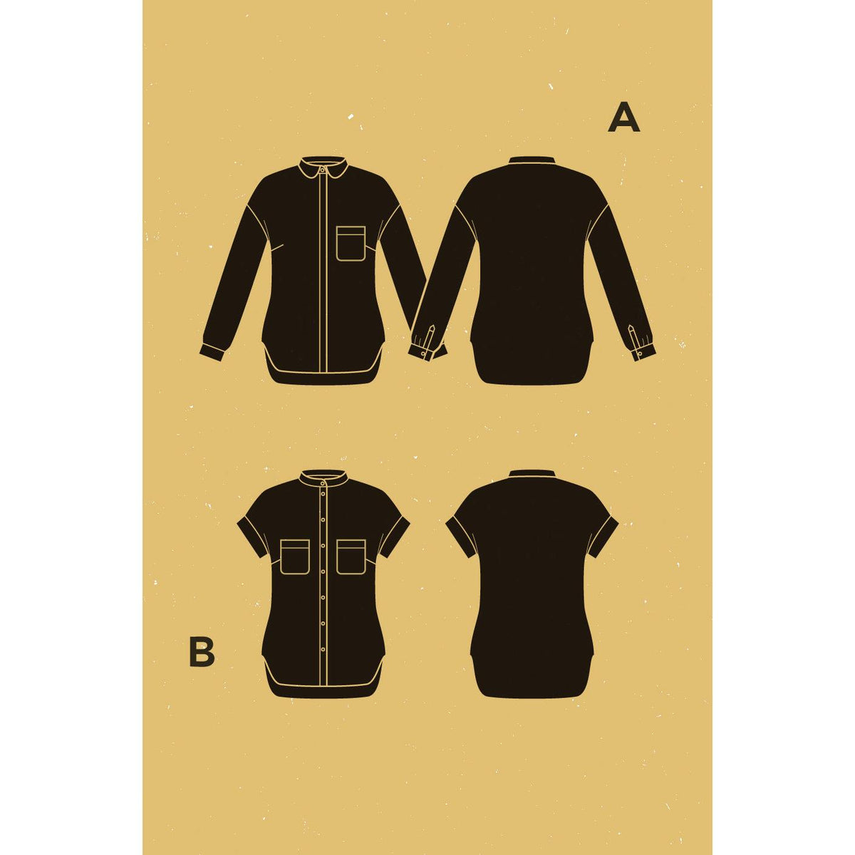 Mélilot Shirt Pattern