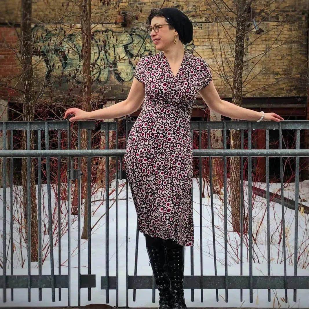 Mirri Wrap Dress Sewing Pattern Wardrobe By Me
