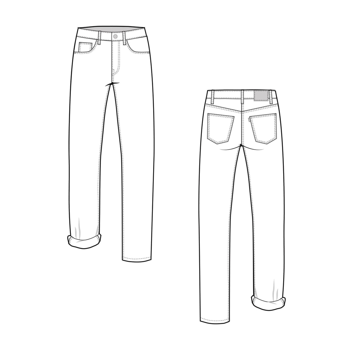 Morgan Jeans Pattern