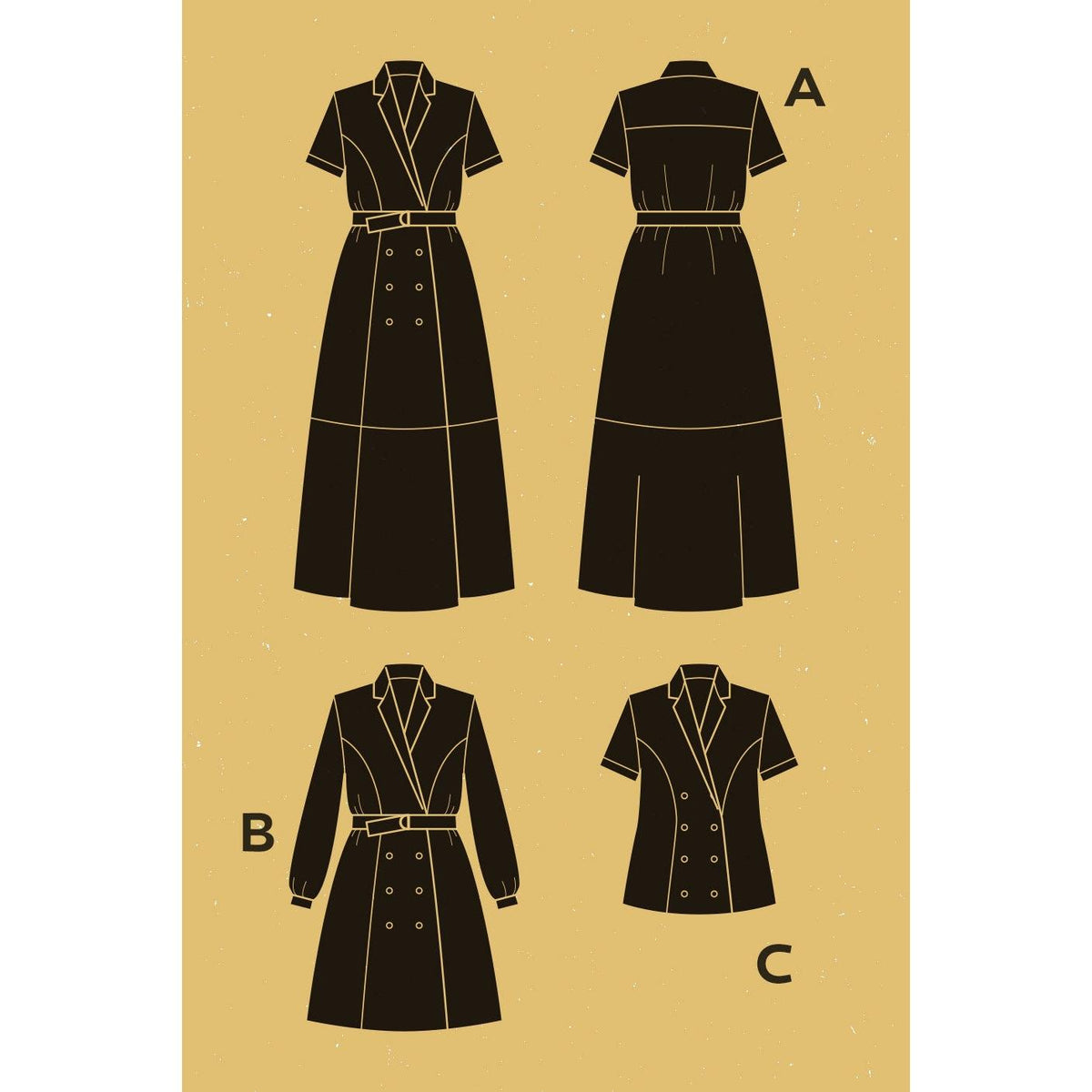 Passiflore Dress + Shirt Pattern