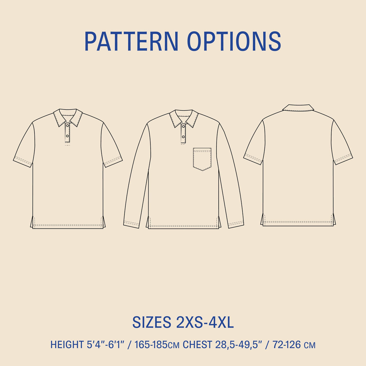 Polo shirt Sewing Pattern