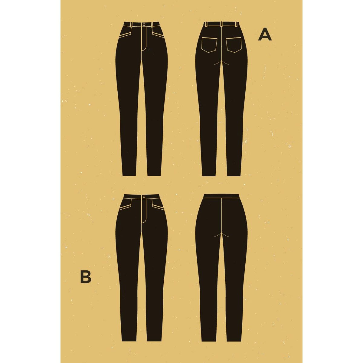 Safran Jeans Pattern