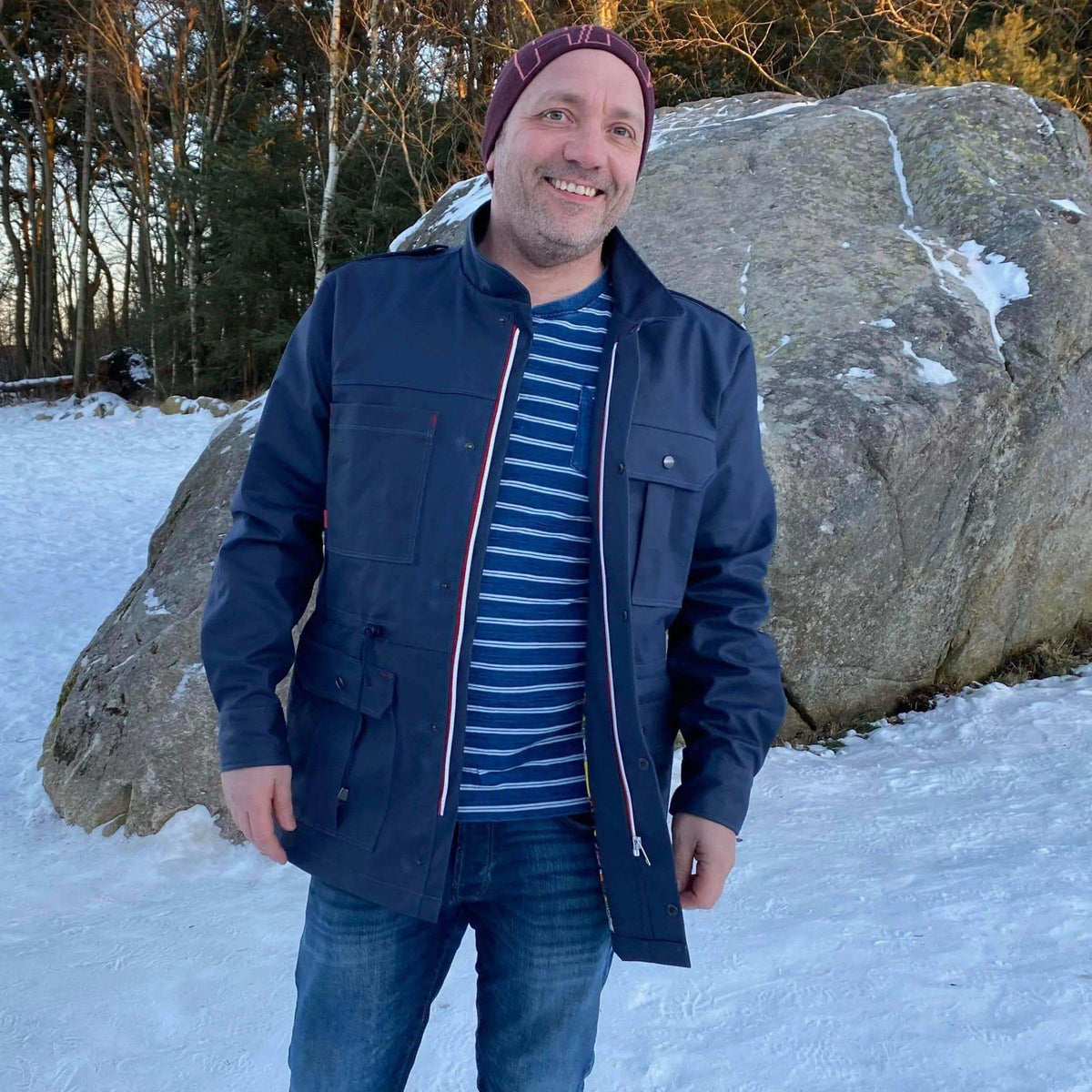 Utility jacket sewing pattern Wardrobe By Me