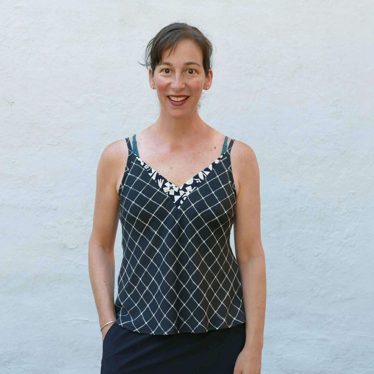 V-neck Camisole sewing pattern Wardrobe By Me