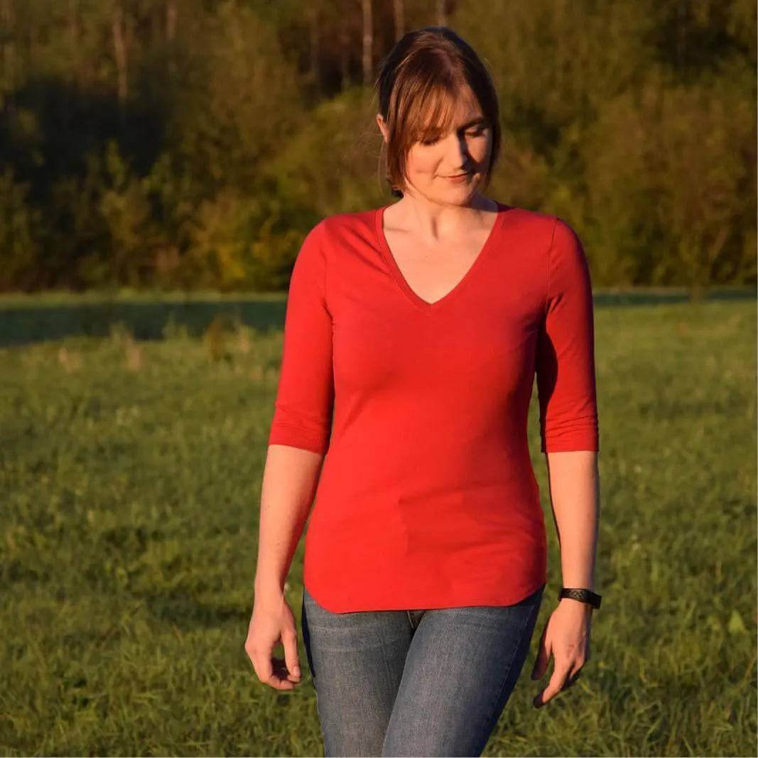 Wardrobe Builder T Shirt sewing pattern Wardrobe By Me