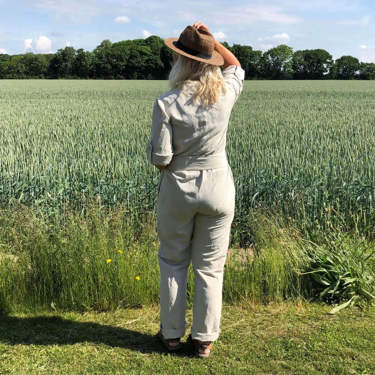 Aviator Jumpsuit sewing pattern Wardrobe By Me