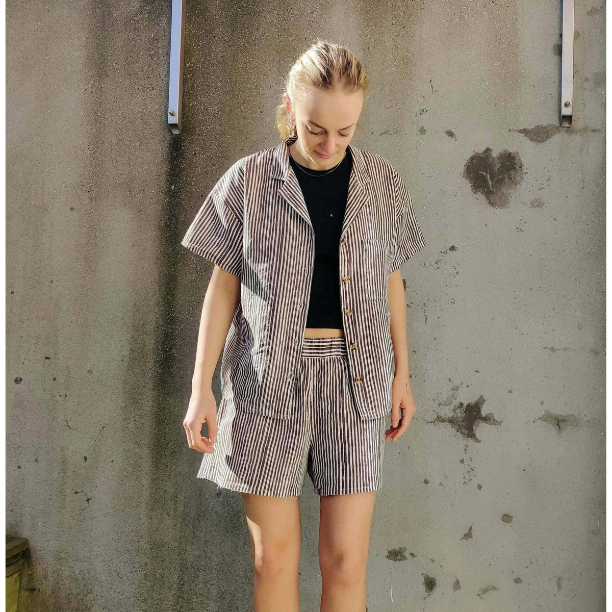 Camp Shirt and Shorts Sewing pattern Wardrobe By Me