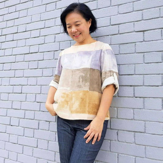 Whisper Blouse Sewing Pattern Wardrobe By Me