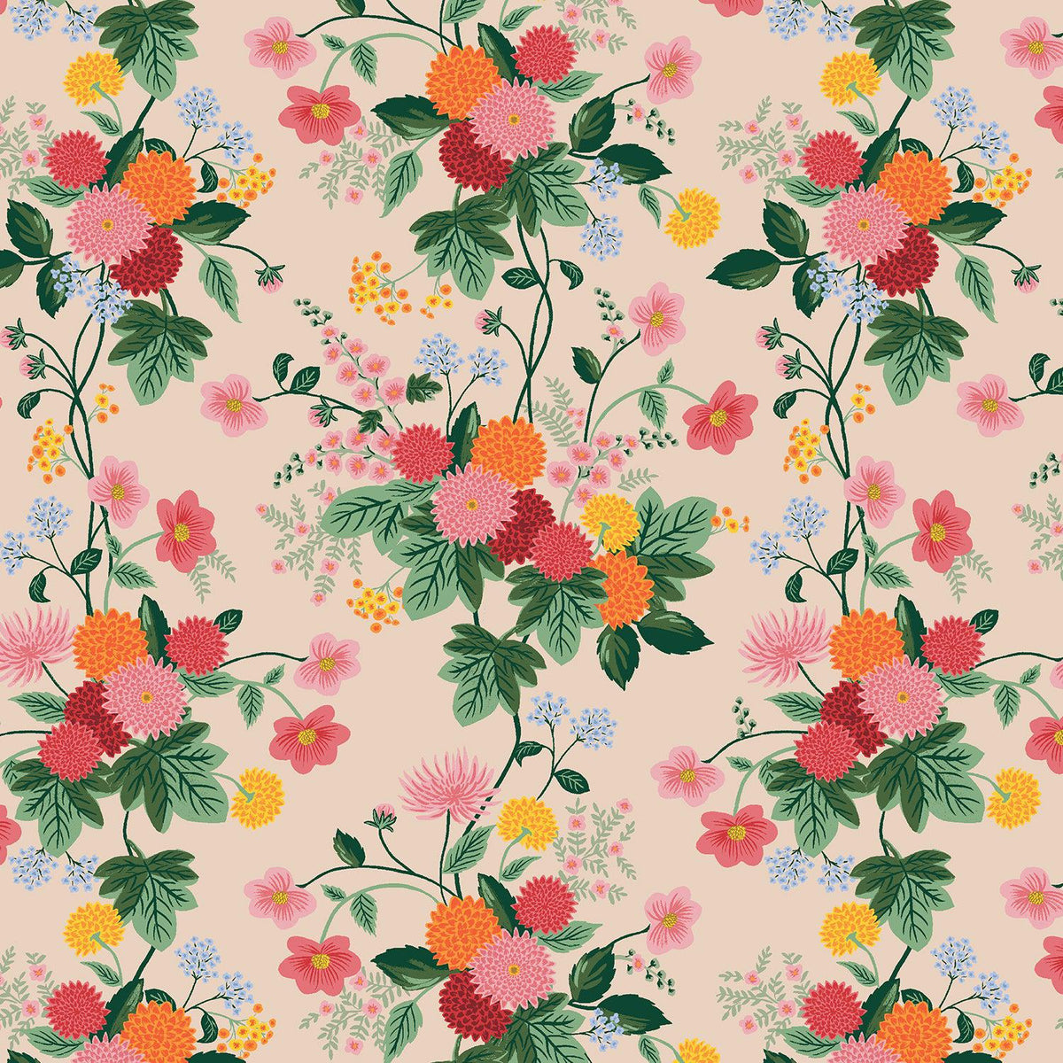 Cotton + Steel-Dahlia Blush-fabric-gather here online