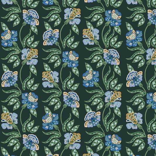 Cotton + Steel-Posy Hunter-fabric-gather here online