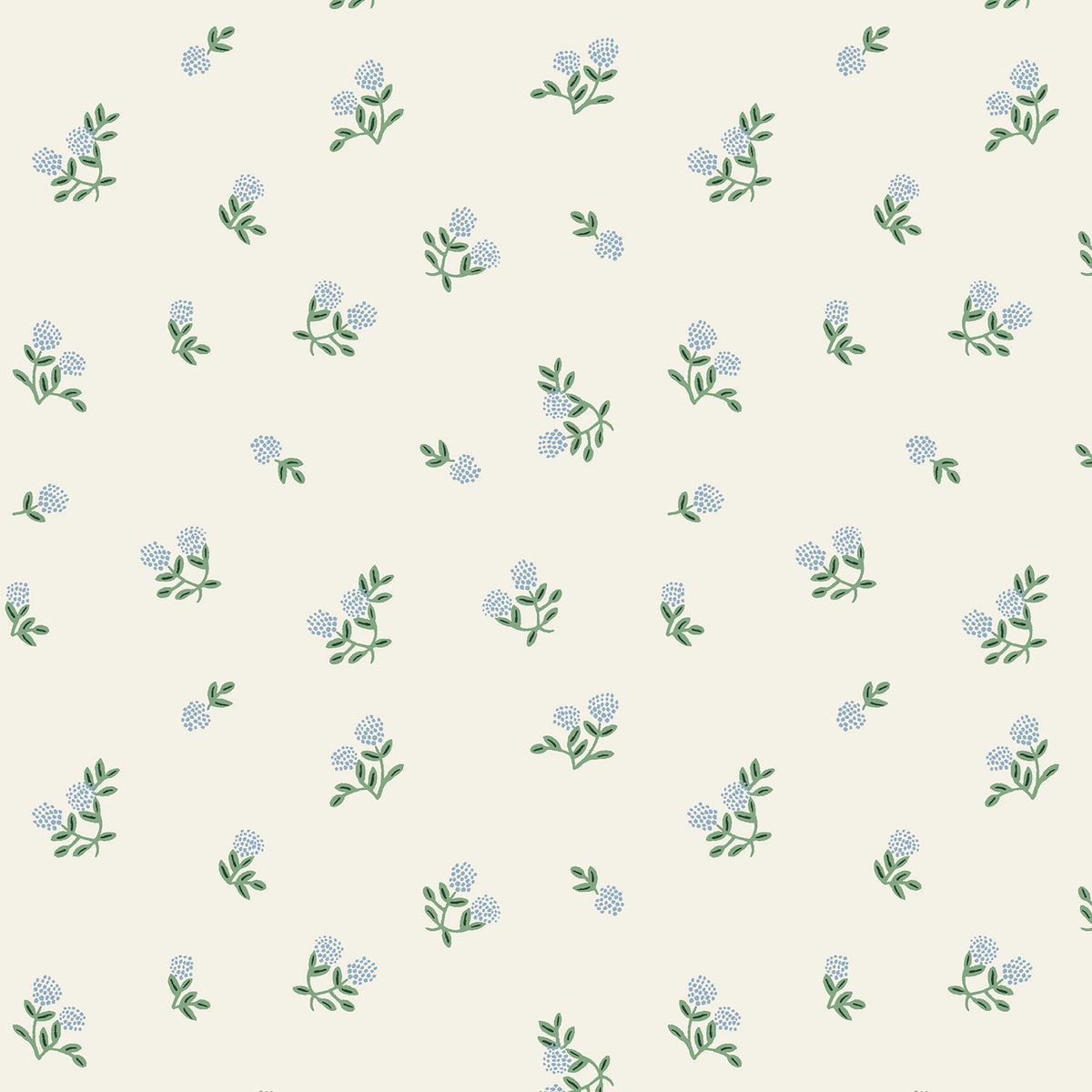 Cotton + Steel-Ditsy Hydrangea Cream-fabric-gather here online