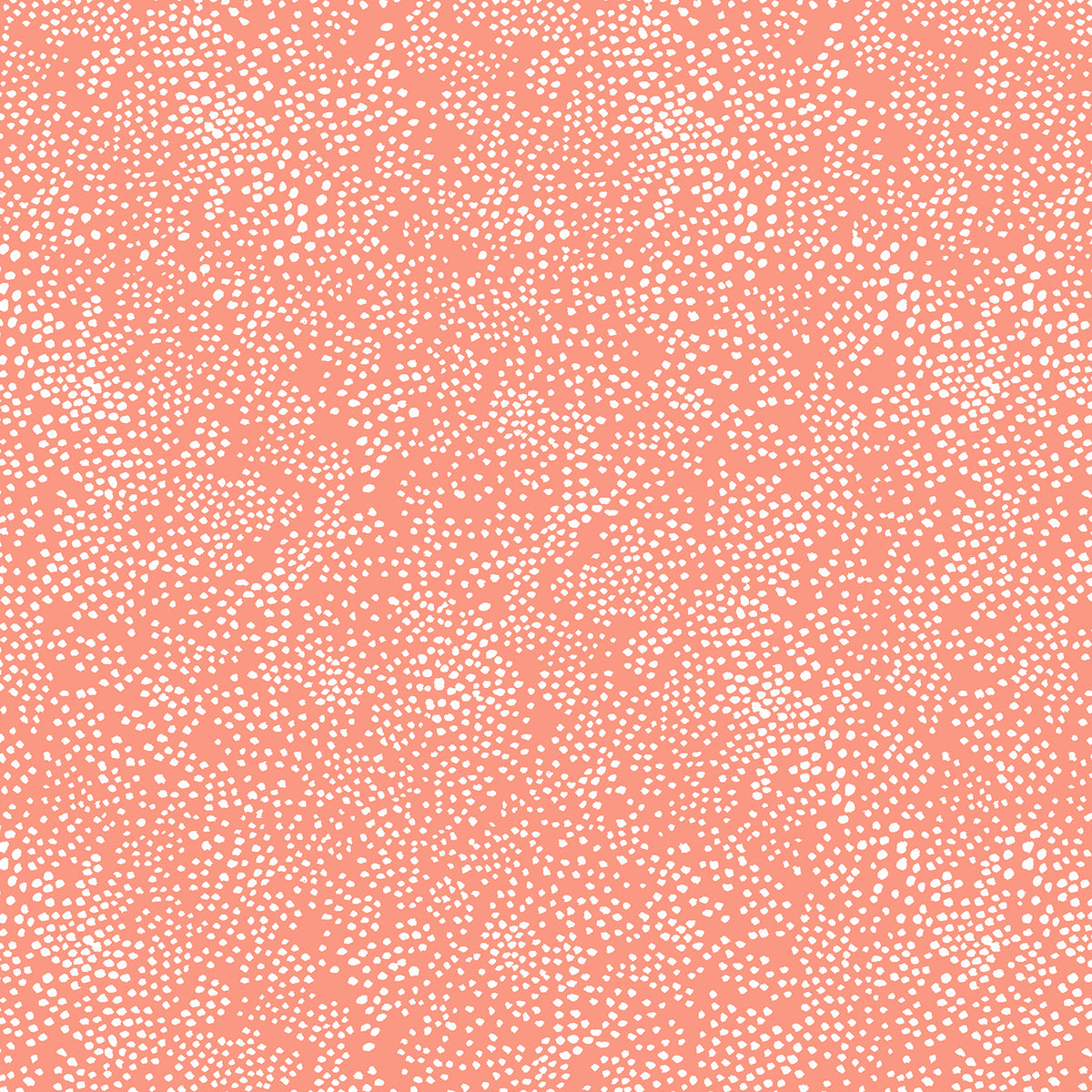 REMNANT: Menagerie Champagne, Coral 30% OFF 1.44 YDS