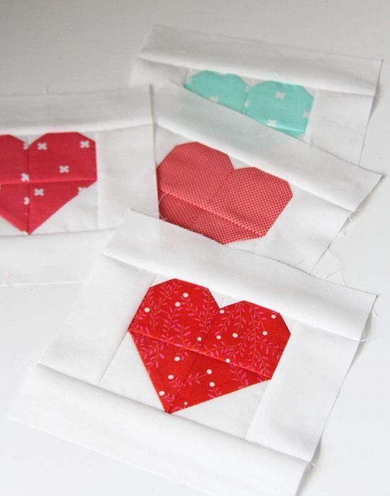gather here classes-Heart Block Quilt Top - 3 sessions-class-gather here online