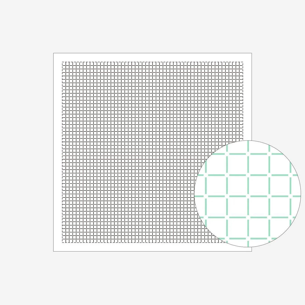 Daruma-Sashiko Sampler - White-embroidery kit-1103: Lattice-gather here online