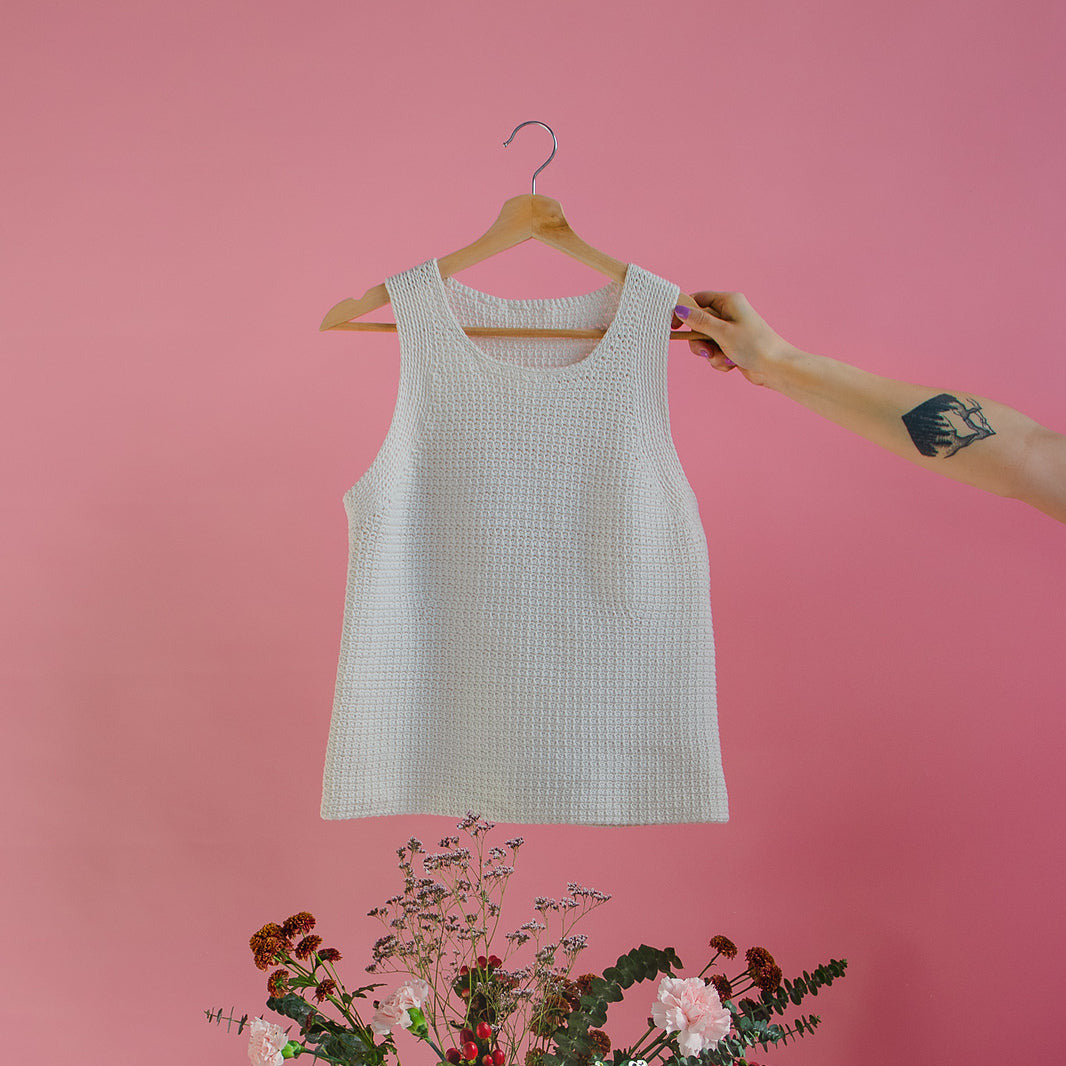 gather here classes-Crochet - Summer Tank - 3 sessions-class-gather here online