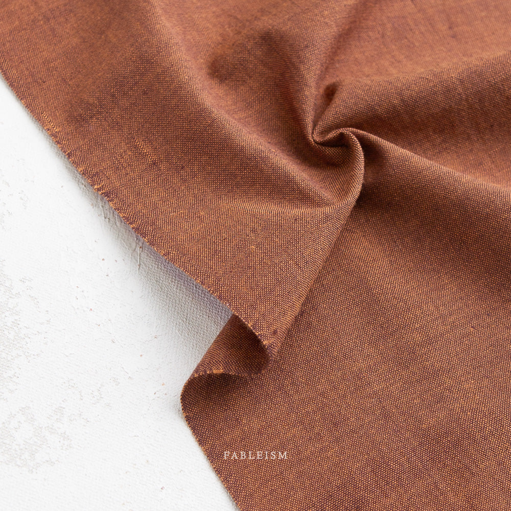 Fableism Supply Co-Watercolor Wovens-fabric-Bourbon-gather here online
