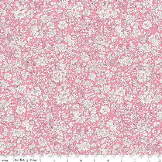 Liberty Fabrics-Emily Belle Vintage Pink-fabric-gather here online