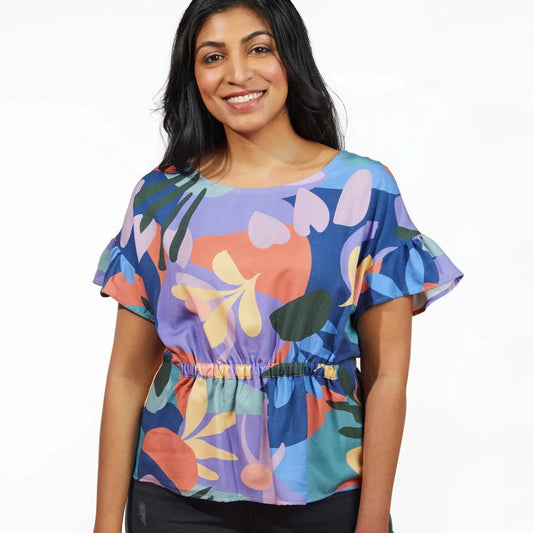 Grainline Studio-Corin Top-sewing pattern-gather here online