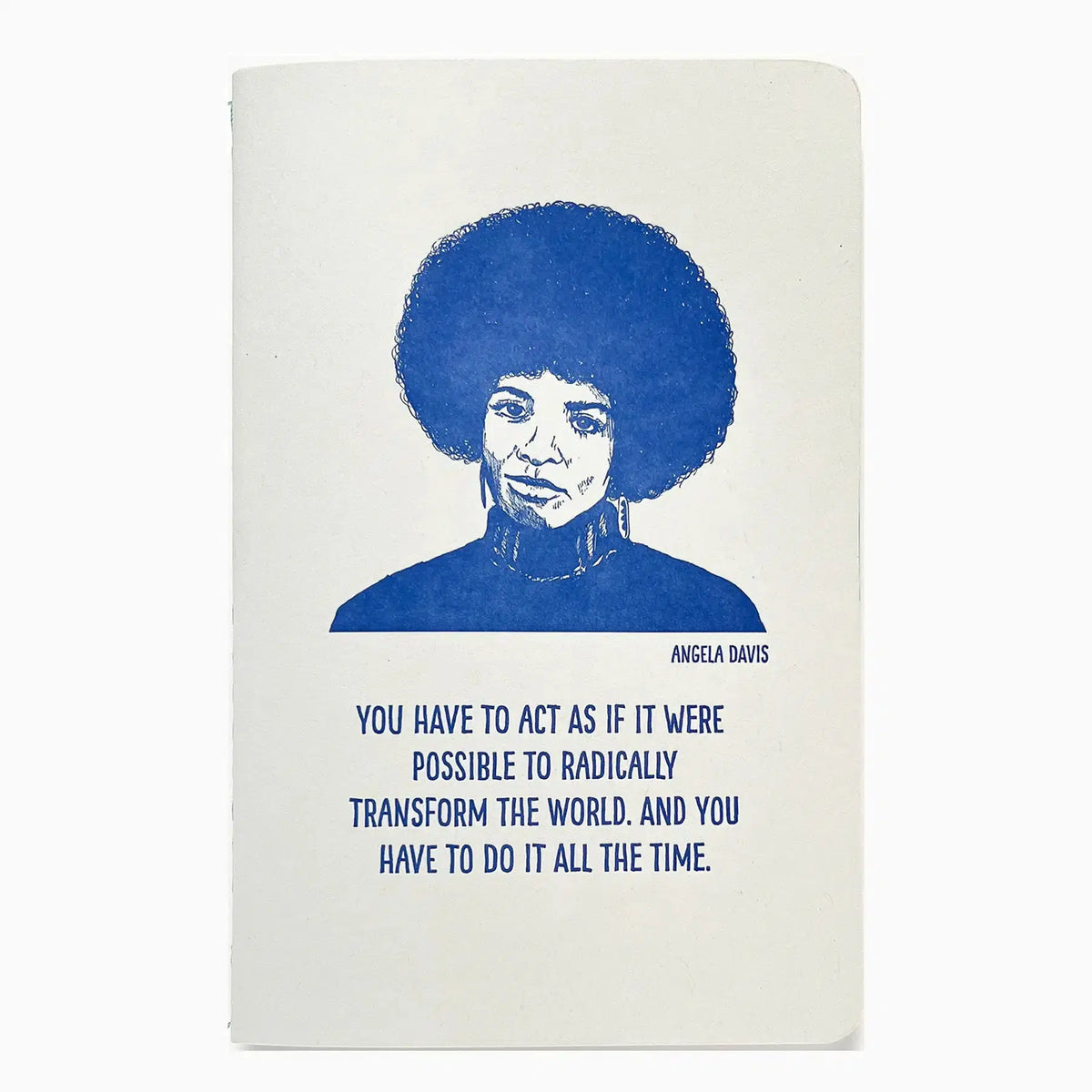 Blackbird Letterpress-Angela Davis Letterpress Journal-book-gather here online