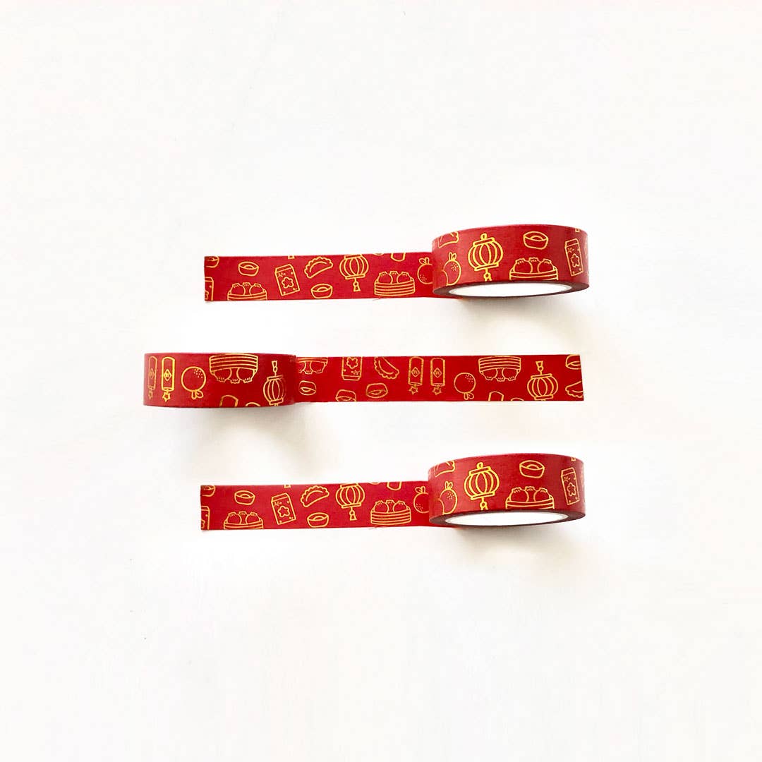 A Jar Of Pickles-Lunar New Year Washi Tape-notion-gather here online