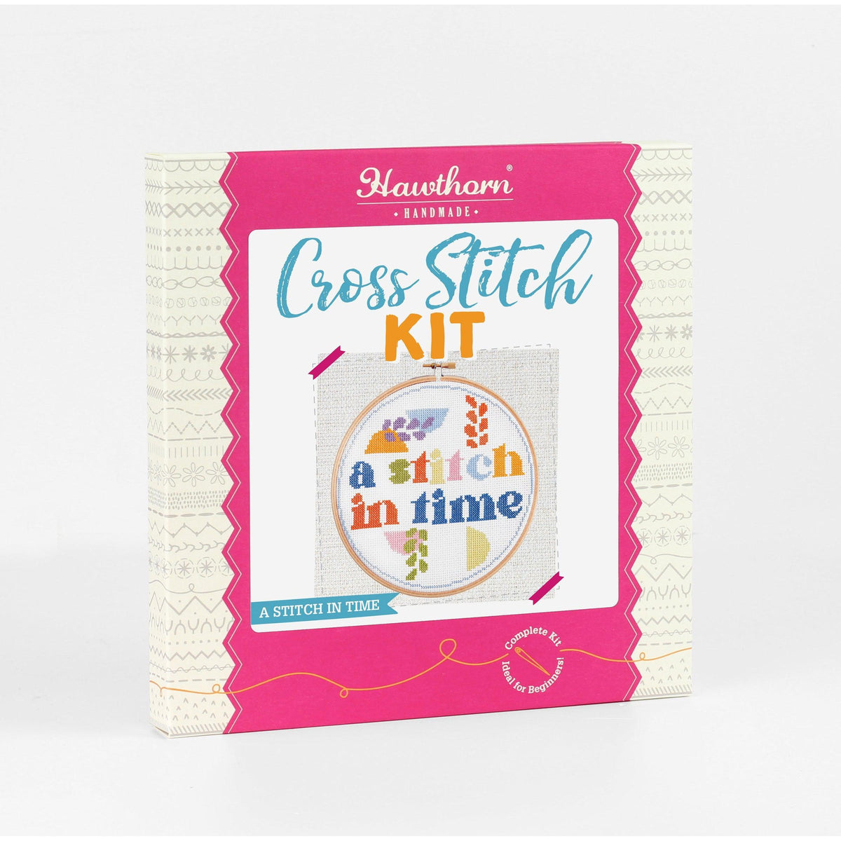 Hawthorn Handmade-A Stitch in Time Cross Stitch Kit-xstitch kit-gather here online