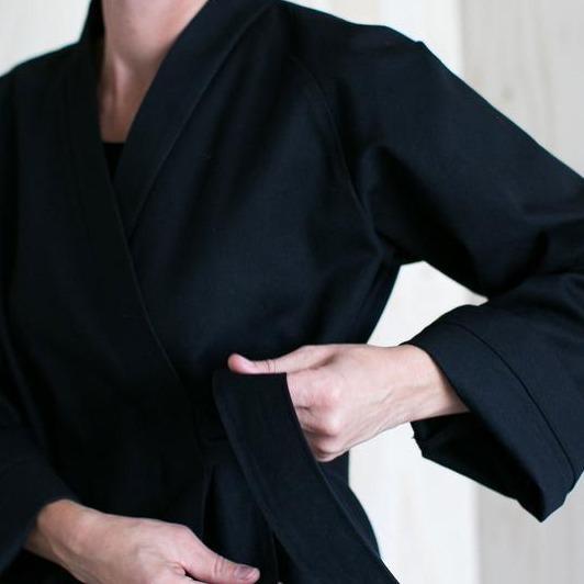 Assembly Line-Wrap Jacket Pattern-sewing pattern-Default-gather here online