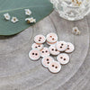 Atelier Brunette - 10mm Halo Button (each) - 02 Powder - gatherhereonline.sbs