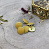 Atelier Brunette - 12mm Gem Button (each) - Mustard - gatherhereonline.sbs