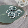 Atelier Brunette - 14mm Halo Button (each) - Cactus - gatherhereonline.sbs