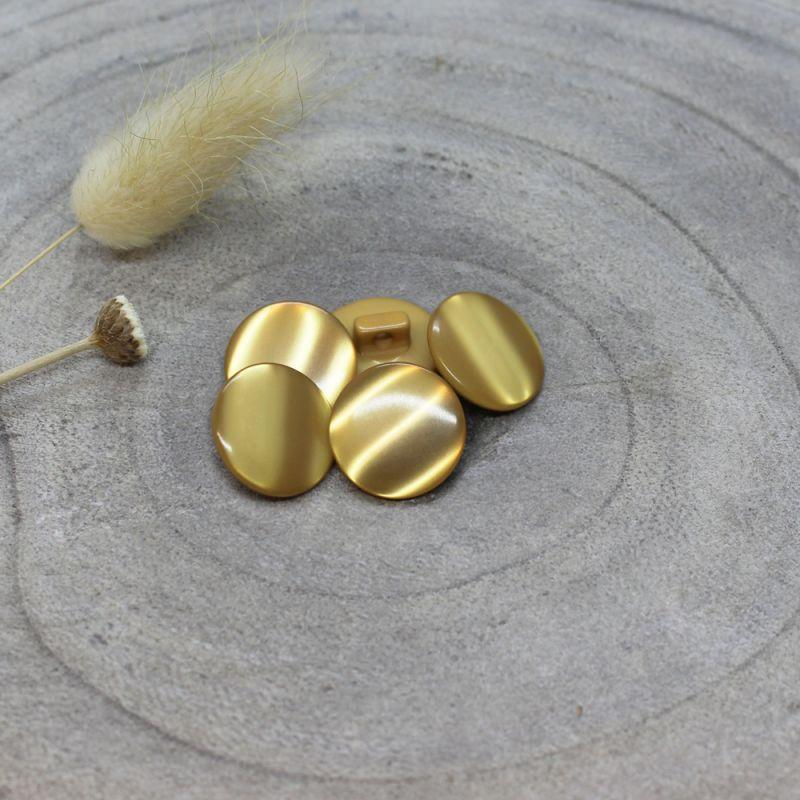 Atelier Brunette - 15mm Swing Button (each) - 03 Mustard - gatherhereonline.sbs