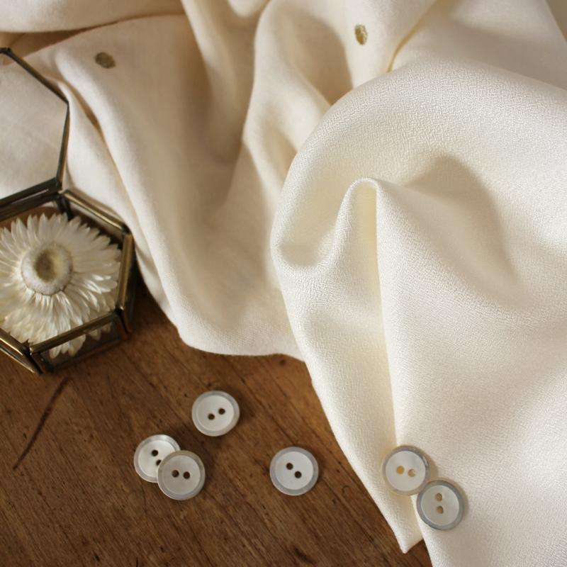 Atelier Brunette - Crepe Viscose - 01 Off White - gatherhereonline.sbs