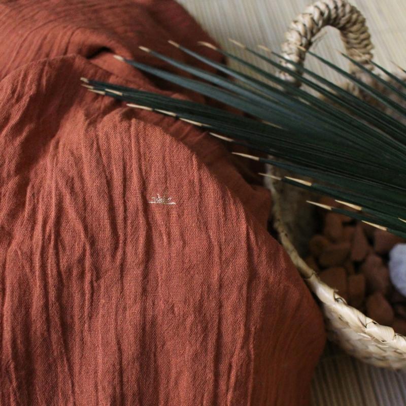 Atelier Brunette - Sunset Chestnut on Cotton Crepe - - gatherhereonline.sbs