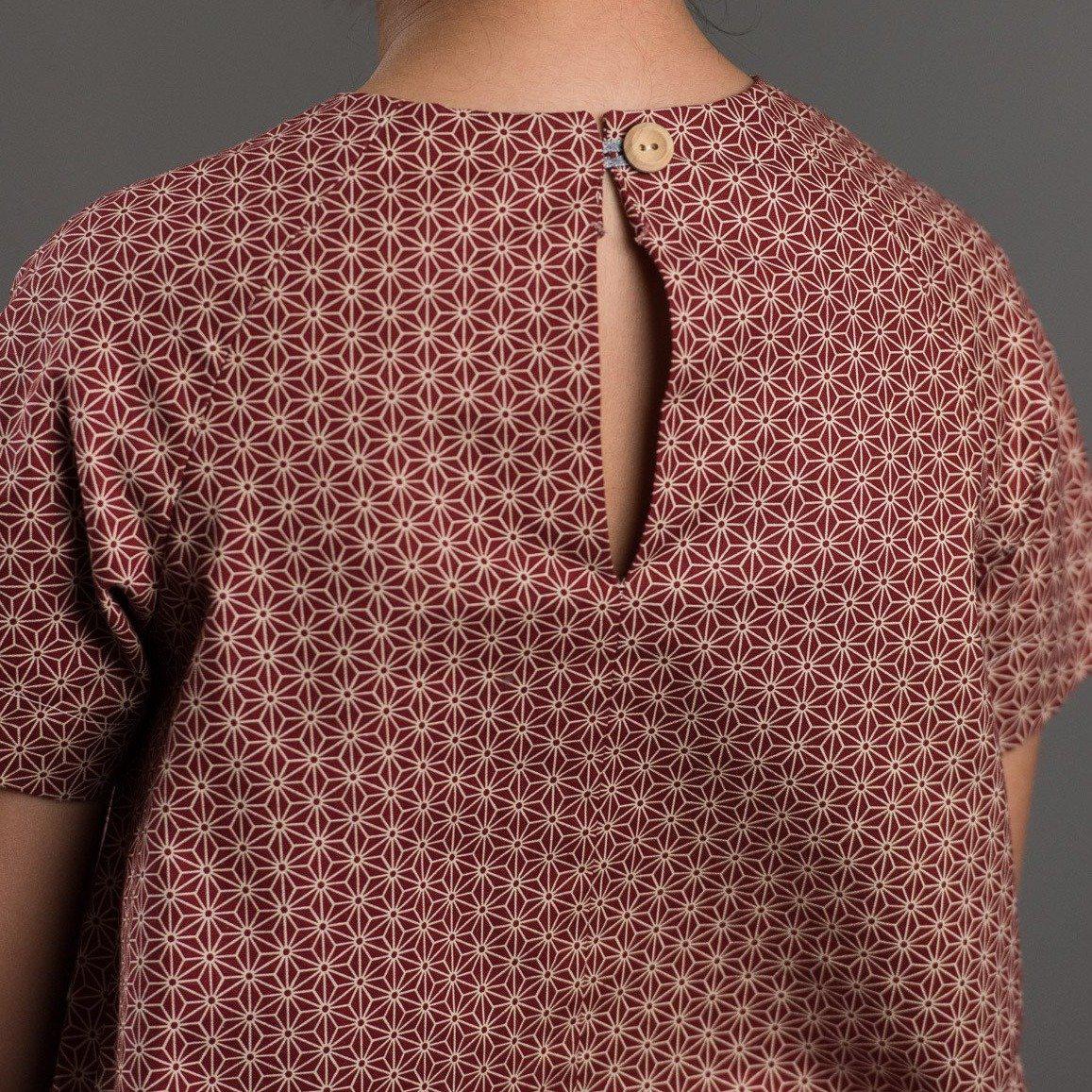 Avid Seamstress-Raglan Dress-sewing pattern-gather here online