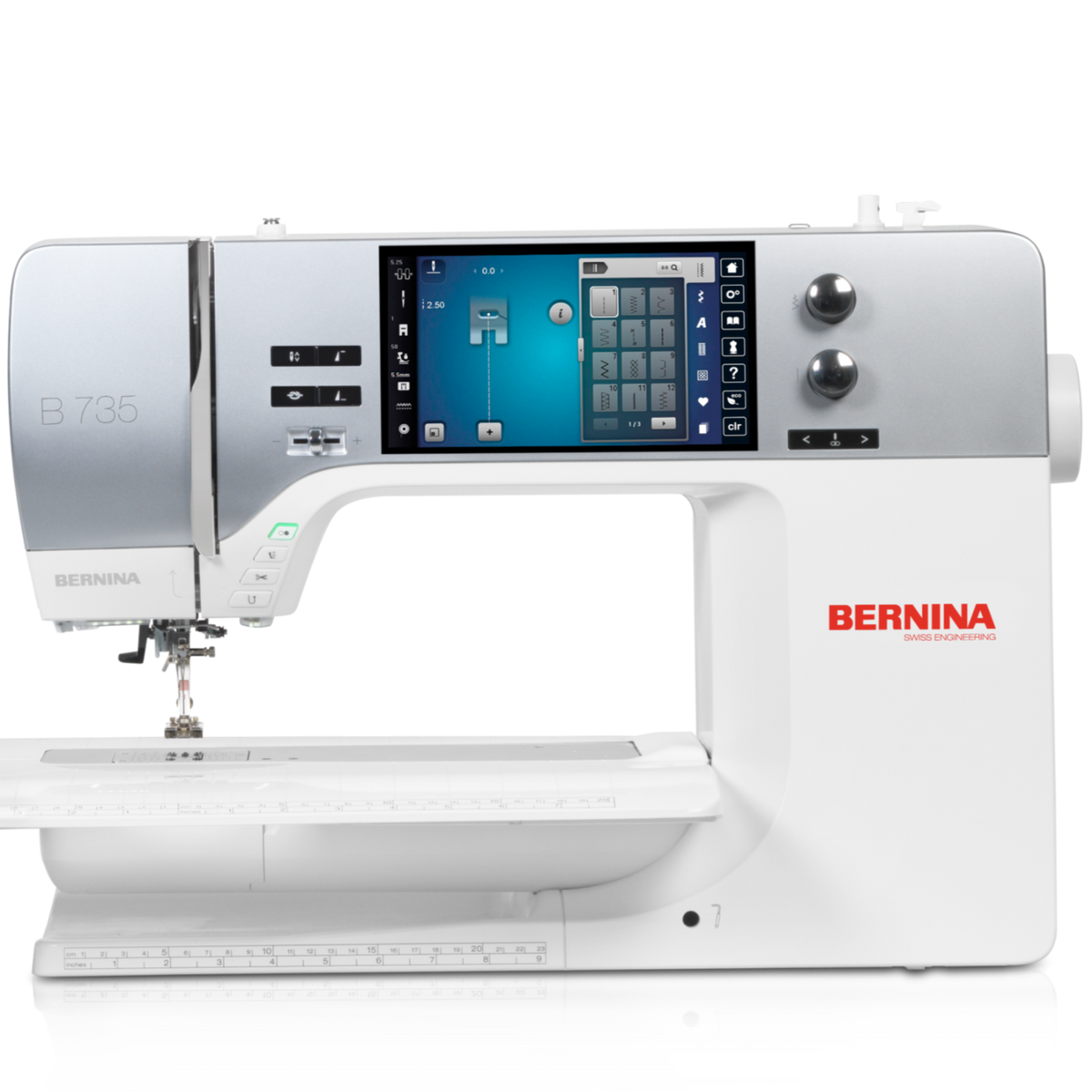 BERNINA-B735-sewing machine-gather here online
